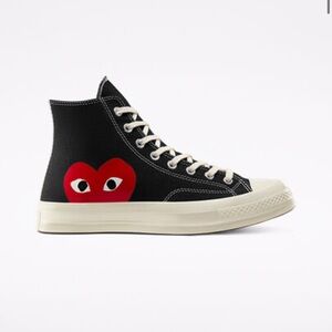 Comme des Garcons Play Black Converse